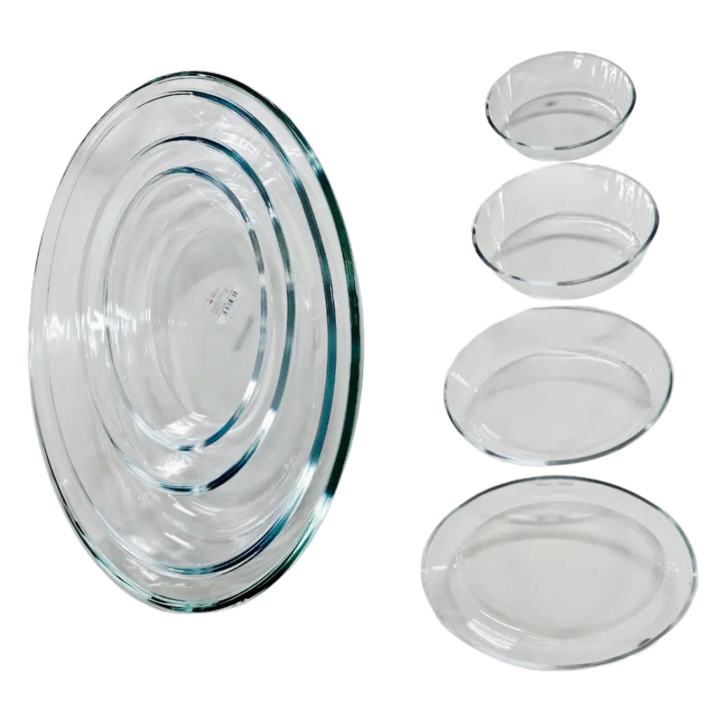 KPT03 BAKING TRAY 4PCS 4L/3L/1.6L/0.7L
