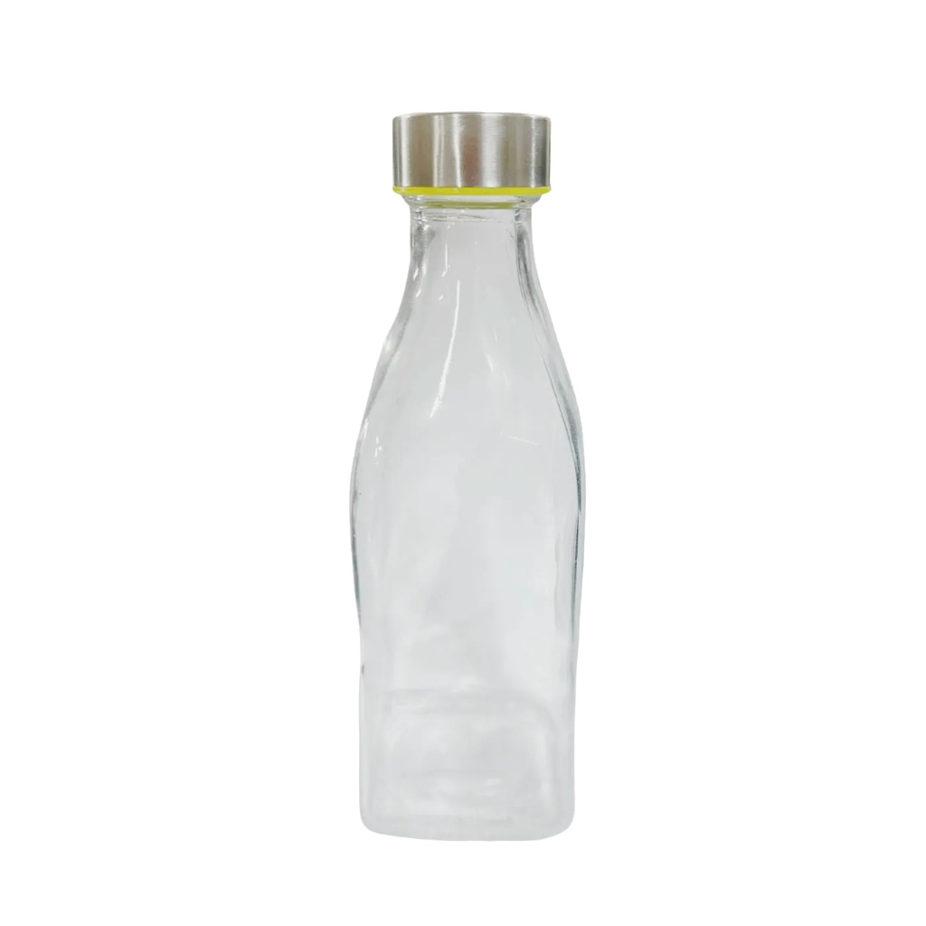 1156-27 GLASS WATER BOTTLE 500ML Height 21CM, Diameter 3CM