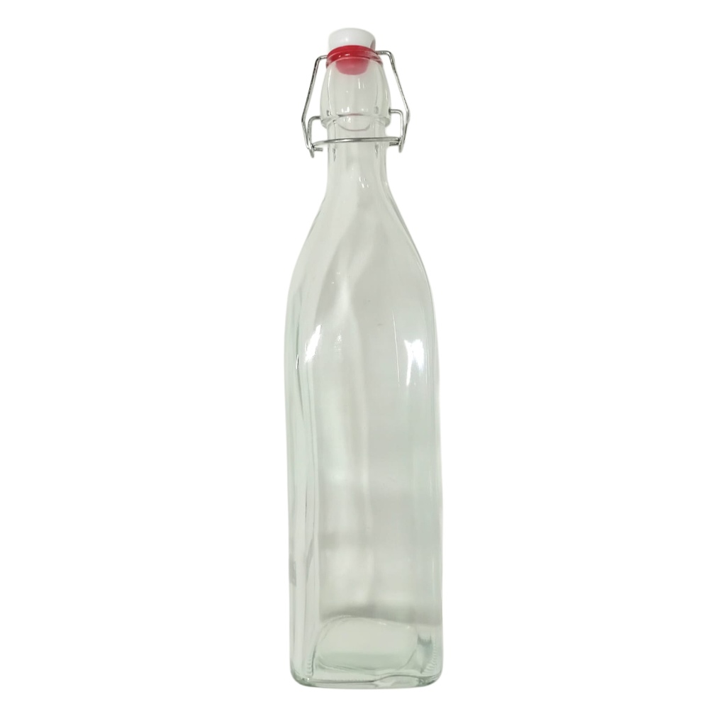 1156-40 GLASS BOTTLE 1000ML (HEIGHT 32CM DIAMETER 2CM)