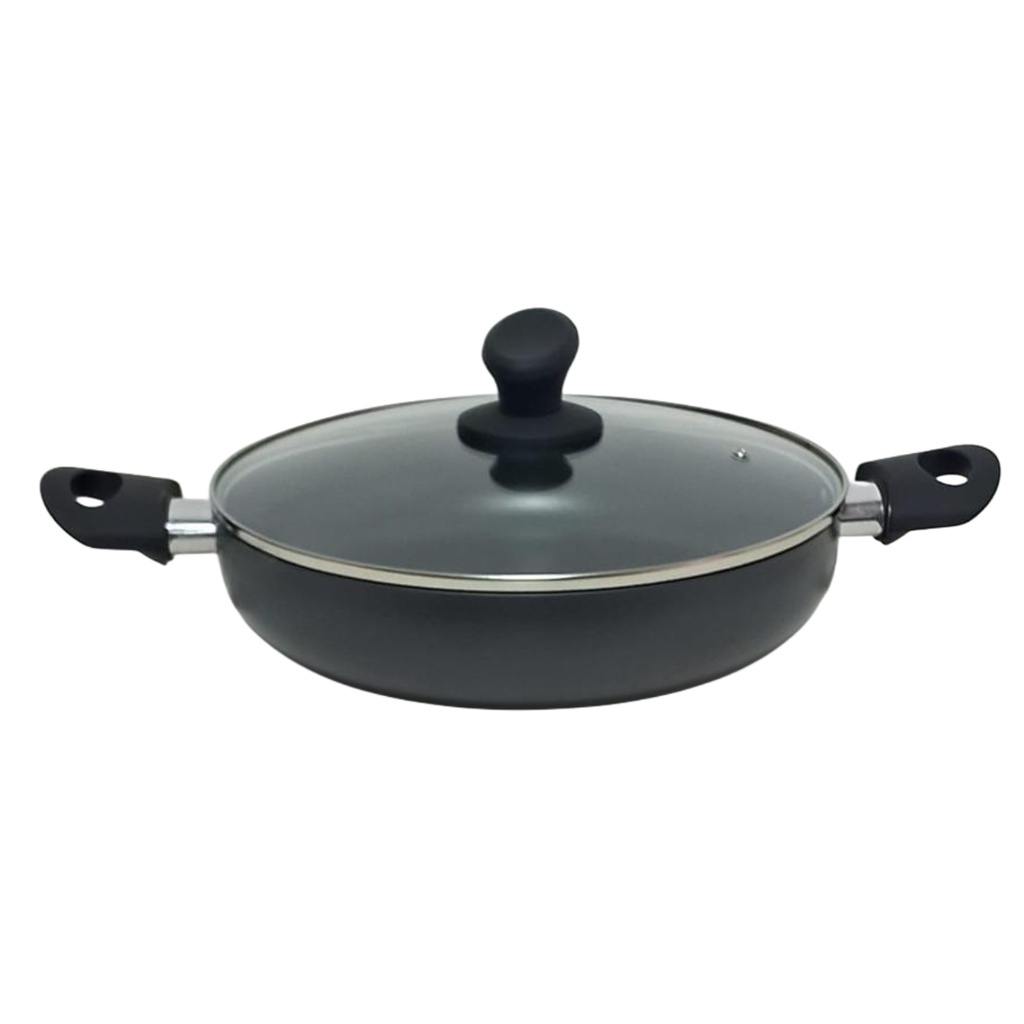 [1044180] LOW CASSEROLE HARD ANODIZED 26CM