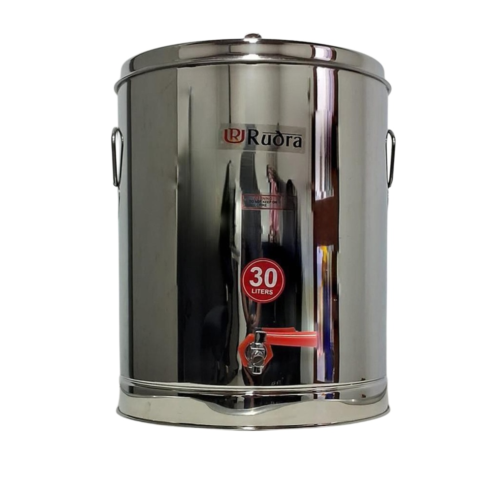 S/S TEA URN 30LT (RUDRA)