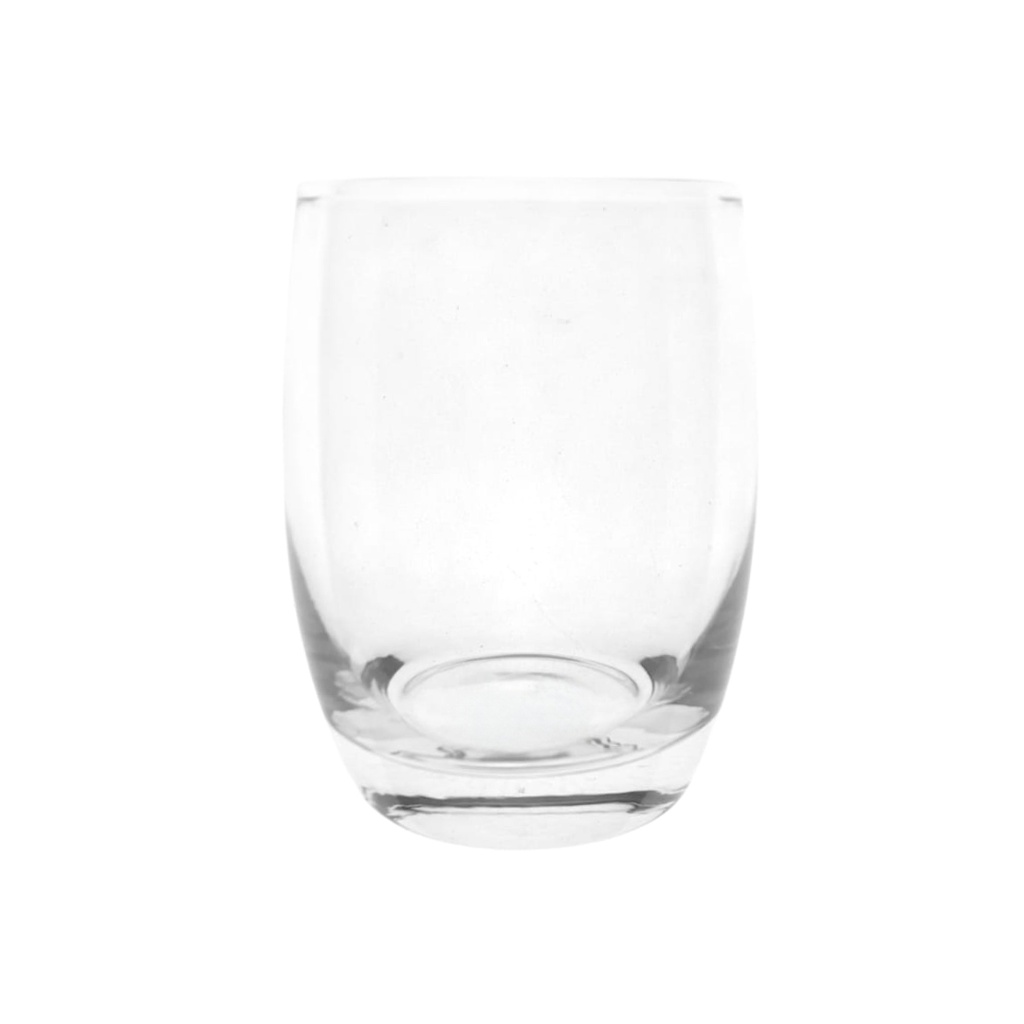 1136/1627-9 GLASS TUMBLER 386ML (HEIGHT 10CM DIAMETER 7.3CM)