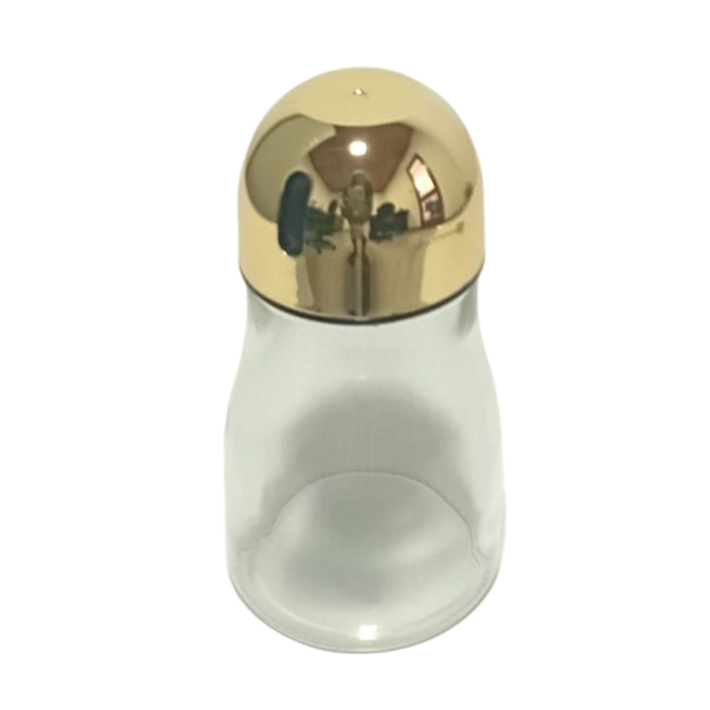 SPICE BOTTLE GOLD LID