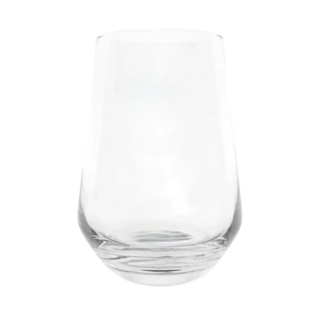 HS7018-1 GLASS TUMBLER 1627-1 410ML (HEIGHT 11.5CM, DIAMETER 6.5CM) RED CHERRY