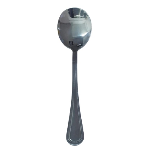 [1001621] 0130 3485-9 SOUP SPOON (LENGTH:18.6cm,WEIGHT:60g,THICKNESS:3mm) 1685-13 / 3574-16 / 5858-22’