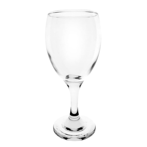 [1009198] SW065E WINE STEM GLASS 300ml  NORMANDY(HEIGHT:17.5CM, DIAMETER 7CM)