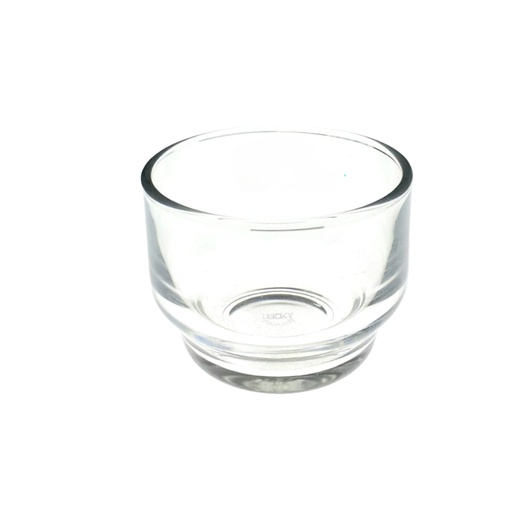 [1009320] LUCKY GLASS LG44 GLASS BOWL SM (VOLUME:4 oz.110 ml,HEIGHT:5.1CM, DIAMETER:6.8CM LG404404 (THAILAND)