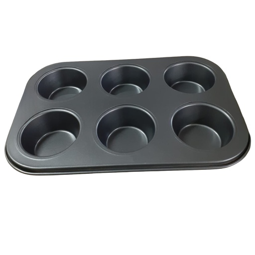 [1009463] N/S CUP CAKE TRAY (6) (WIDTH:18CM,LENGTH:25.6CM)