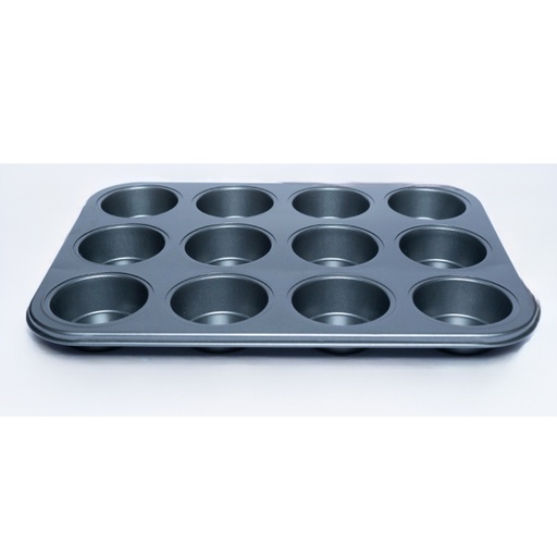 [1009464] N/ S CUP CAKE TRAY (12) (WIDTH:25.7CM,LENGTH:34.2CM)