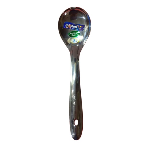 [1016859] BASTING OVAL SPOON NO3
(LENGTH 25 CM)