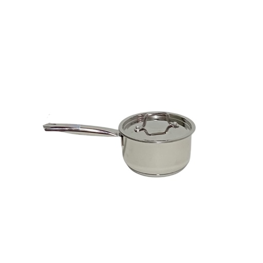 [1023553] S/S SAUCEPAN WITH LID ALLURA 16CM S/B