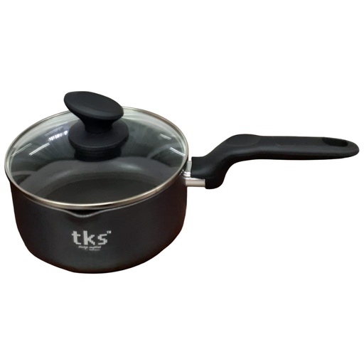 [1024553] N/S SAUCEPAN 18CM, HARD ANODIZED (HANSSP-18)