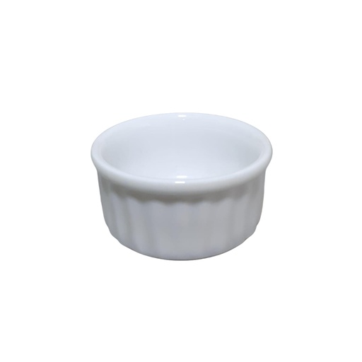 [1027698]  04248 A0 DANKOTUWA WHITE RAMEKIN DISH