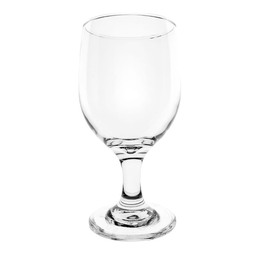 [1028583] (GL 3711) WATER GOBLET 300ML GLORECA (HEIGHT 15.5CM, MOUTH DIAMETER 7CM)