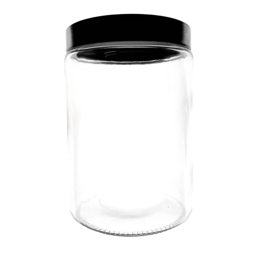 [1030953] GLASS JAR HMFG60-1250 (J-2) (HEIGHT 16CM, DIAMETER 10.2CM)