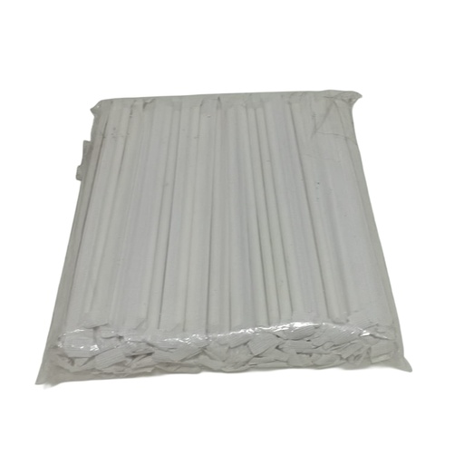 [1031030] COLOUR / WHITE PAPER STRAW