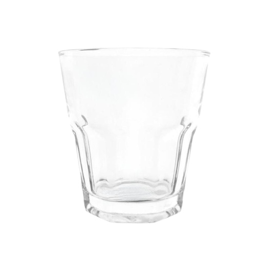 [1032472] GLASS TUMBLER YJB-3007 200ML (HEIGHT 8.3CM DIAMETER 7.8CM)