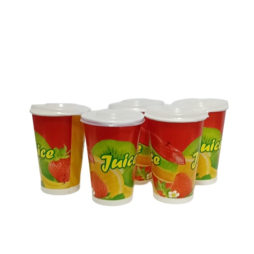 [1033086] PRINTED CUP 300ML 5PCS