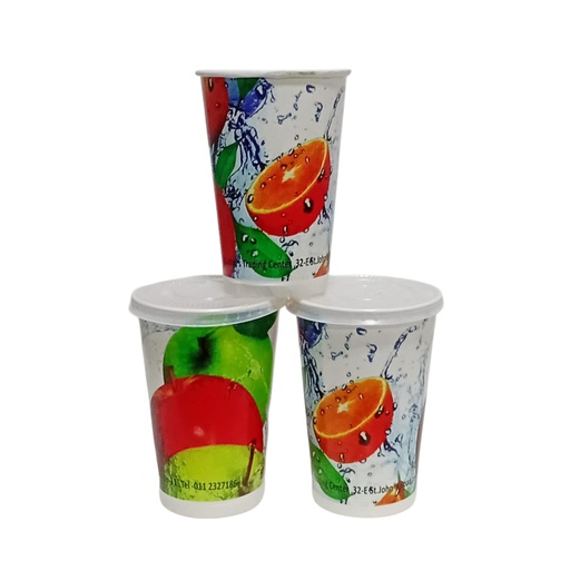 [1033087] PRINTED CUP 400ML 5PCS