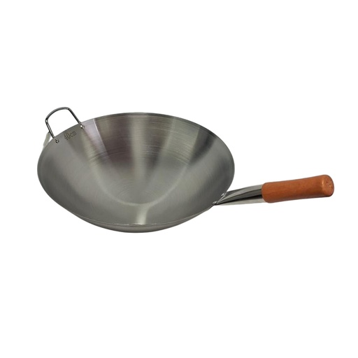 [1033395] WOODEN HANDLE WOK 32CM