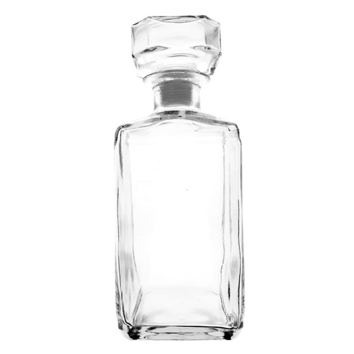[1033487] GLASS DECANTER 895ML BT0600-40 (HEIGHT 22.5CM, DIAMETER 5CM)