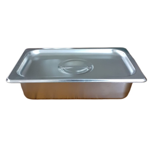 [1034550] 353-9 GN PAN WITH LID 2” 1*4 3129 144-12 (LENGTH: 26CM, WIDTH: 16CM, HEIGHT: 6.5CM) 