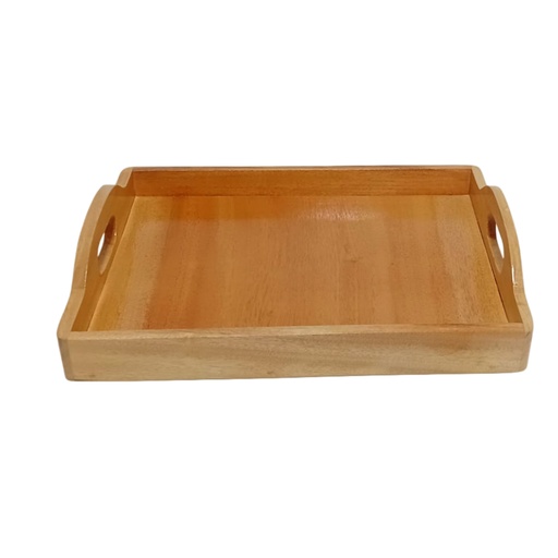 [1034678] WOODEN TRAY EXTRA SM (Length 27cm Width 27cm)