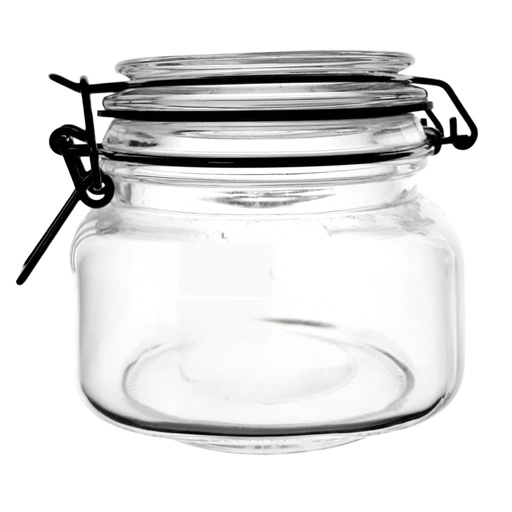 [1034880] STORAGE BOTTLE 460ML YJM-006 (HEIGHT 10.5CM, DIAMETER 9CM) 