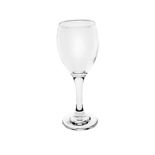 [1036519] GL3965 WINE STEM GLASS 230ML  GLORICA
(HEIGHT 17.8CM, MOUTH DIAMETER 6.5CM)