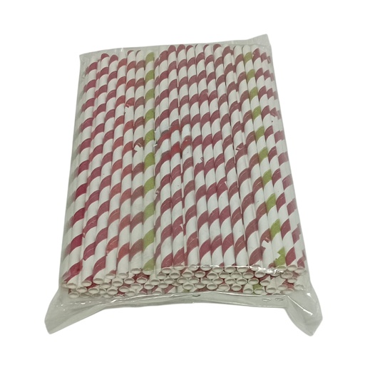 [1036670] COLOUR  PAPER STRAW NEW