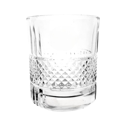 [1036933] YJSK-3702-4 GLASS TUMBLER 6PCS 300ML (HEIGHT 9CM, DIAMETER 7.8CM)