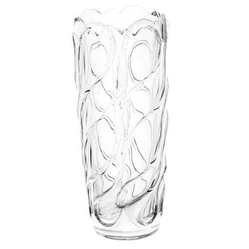 [1036988] 122-1F GLASS VASE 7” HP (HEIGHT 17.4CM, DIAMETER 7.7CM)