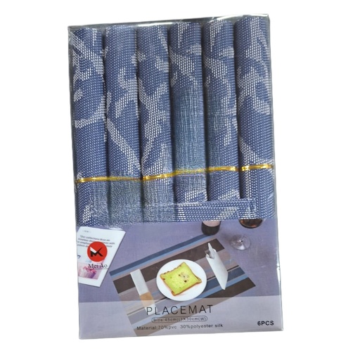 [1037616] 0729-25 MEAL MAT 6+6