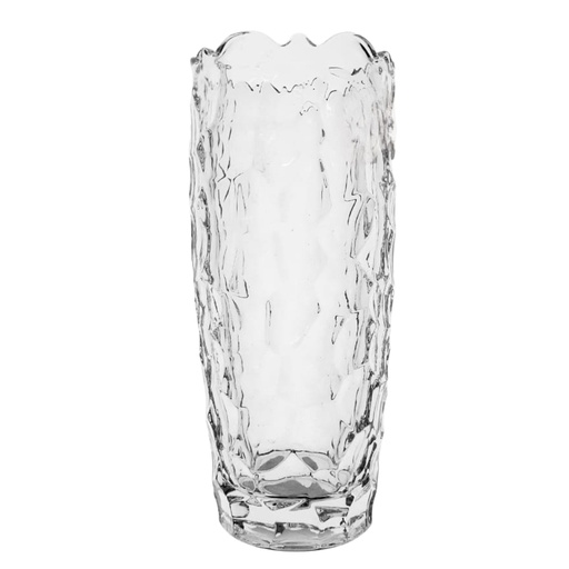 [1037863] HP122-1E GLASS VASE 7” (HEIGHT 17.4CM, DIAMETER 7.7CM)