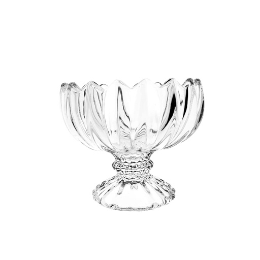 [1037883] BQL026 DELI GLASS ICE CUP 6PCS 120ML NO 21 (HEIGHT: 7.5CM, DIAMETER: 8.5CM)