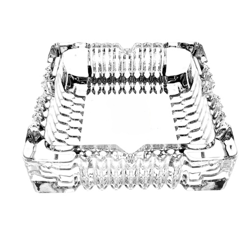 [1037896] YG1016-3 GLASS ASHTRAY 