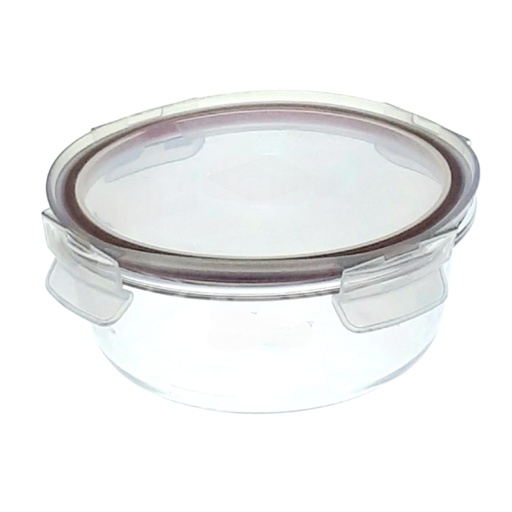 [1037917] EK3302  GLASS FRESH BOX ROUND 915ML (HEIGHT 8CM, LENGTH 17CM)