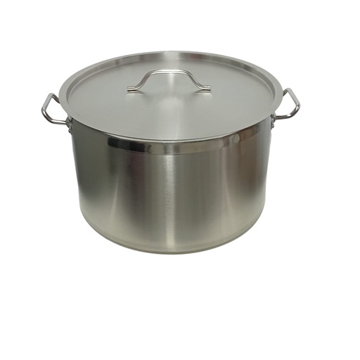 [1038112] H0509 S/S THICK BOTTOM SAUCEPAN 1.2MM (HEIGHT 11", DIAMETER 18") (28CM*45CM)