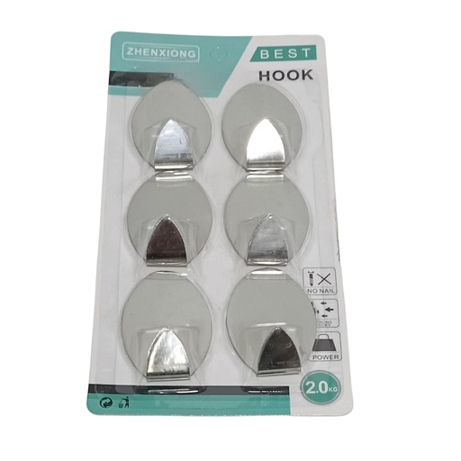 [1038881] 231-74 STEEL HOOKS 6PCS