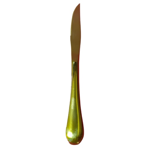 [1039238] 18/10 G1810-15 STEAK KNIFE GOLD