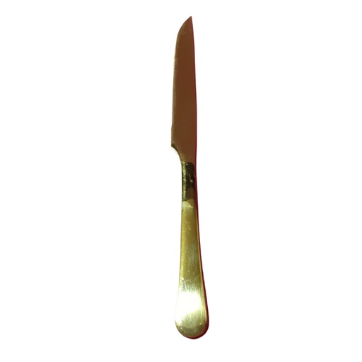 [1039257] G1810-14 BUTTER/FRUIT KNIFE GOLD 18/10
