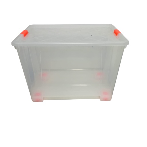[1039277] FGCS80651001 STORAGE BOX 65L GLASS/NEON & GLASS/FO