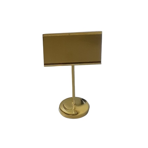 [1039636] 8276-84 / TR-2080 DISPLAY STAND GOLD 6”