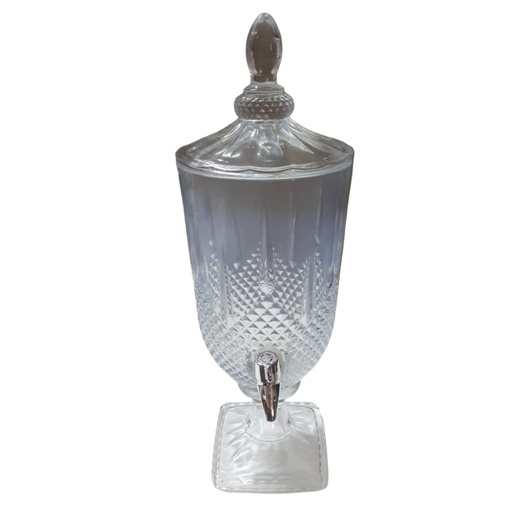 [1039682] GLASS JUICE DISPENSER 3LTR