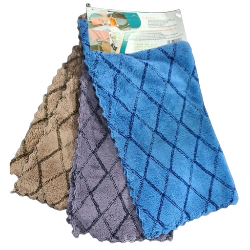 [1039731] 8286-32 / 1176-10 KITCHEN TOWEL 3PCS
