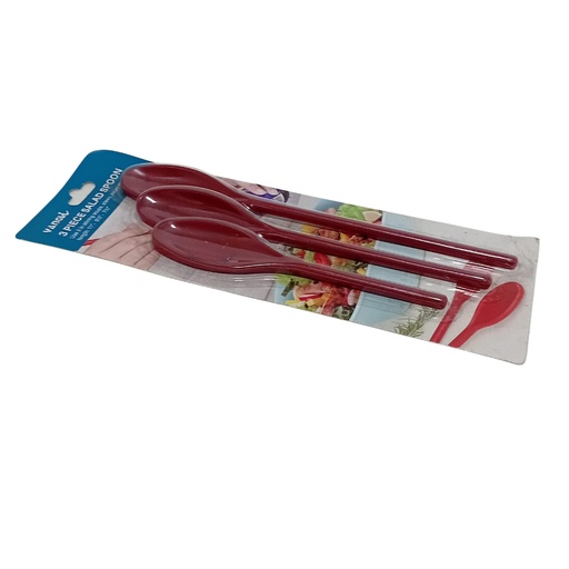 [1039832] 001174 WL-100619 SPOON 3PCS W 