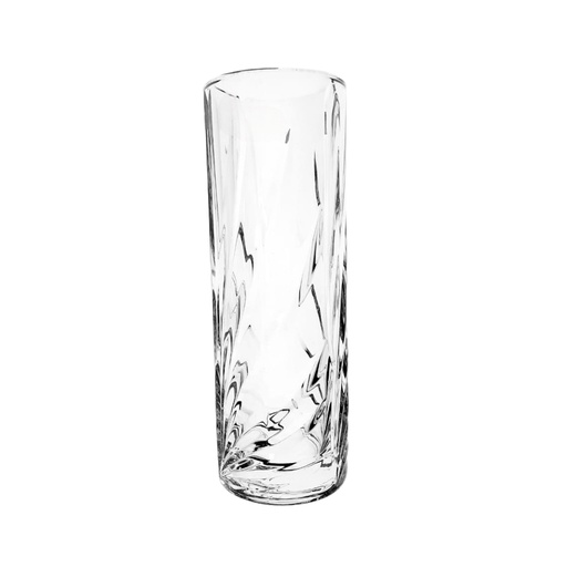 [1040070] DSHP130-200D/L1 GLASS VASE (HEIGHT: 19CM, DIAMETER: 6.5CM)