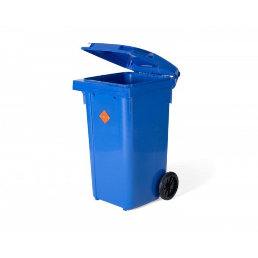 [1040119] TRASH BIN 120L BLUE