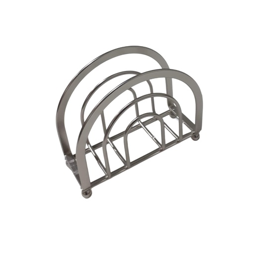 [1040185] 4682-3 TISSUE  HOLDER SILVER