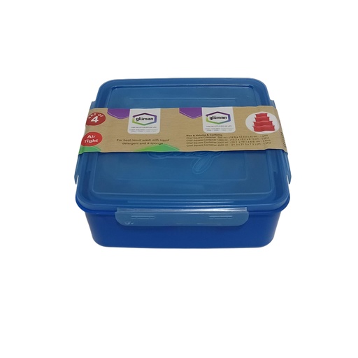[1040257] 10820 SQ CHEF CONTAINER 4PCS (2500ML , 2000ML, 1000ML, 500ML)